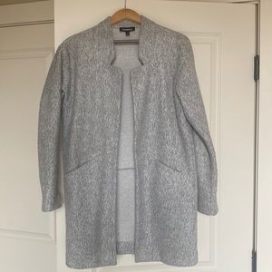 Light Grey Sweater Coat by Express